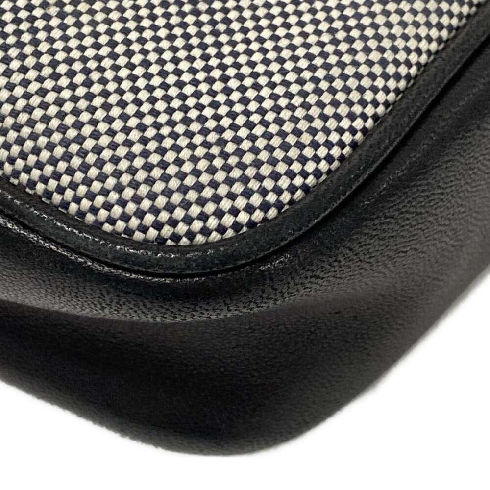 Saint Laurent PARIS Camera Bag Camp Small Shoulder Bag 647179 White Black - Picture 14 of 15